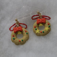 Load image into Gallery viewer, Cookie Christmas Earrings
