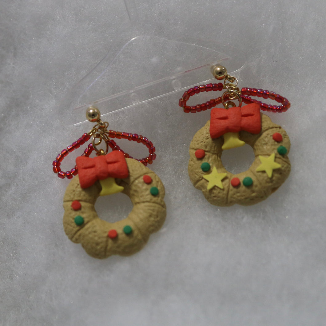 Cookie Christmas Earrings