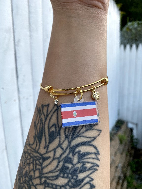 Costa Rica Charm Bangle